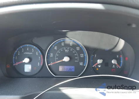 2008 Hyundai Santa Fe Gls z USA, uszkodzony, nr VIN 5NMSG13D18H209056